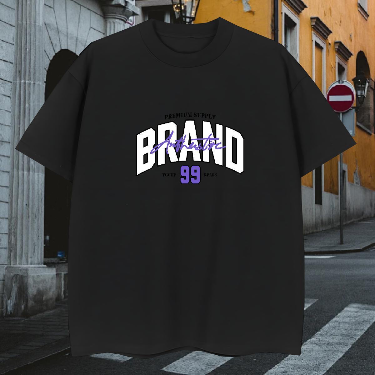 Free Shipping Men T Shirts 230g Pure Cotton letter Hip Hop Street Oversized 4XL Breathable Short Sleeve Men Tshirts 2024 DIY Tees