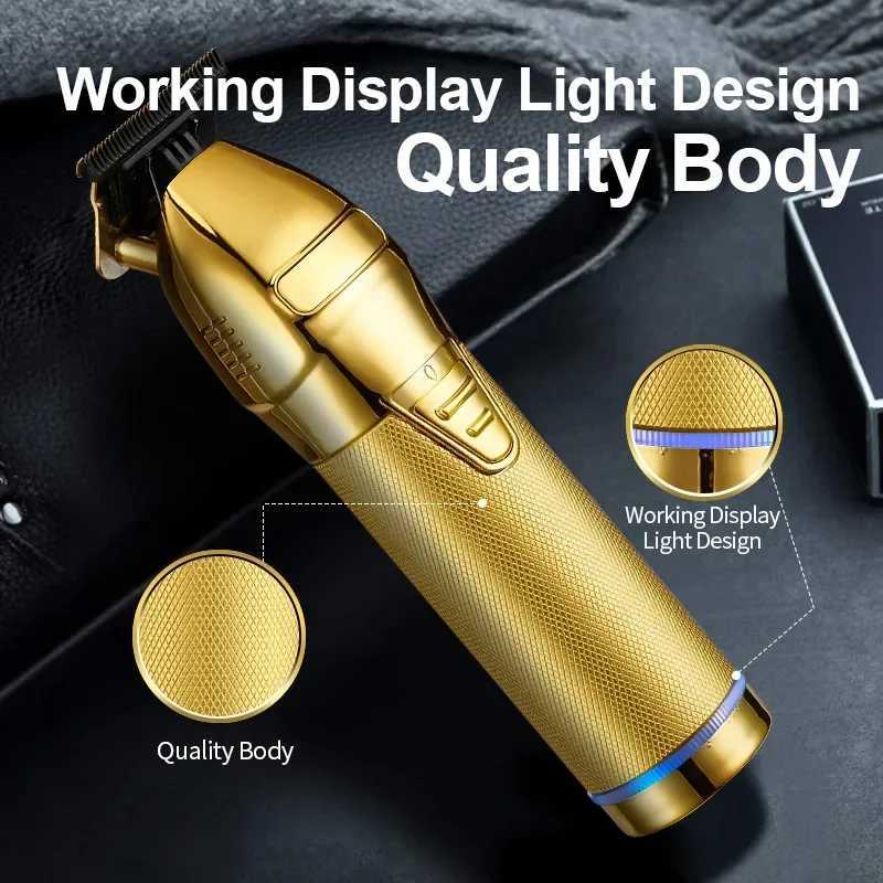 USB Barber Professional Electric Professional Barber Whisker 0mm Mens Hair Clipper W240824