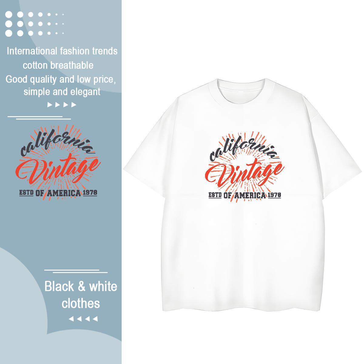 Brand Women Tshirts 100% Cotton 230g letter Casual Sport Women T Shirts Breathable Crew Neck Skull Clothes Shirt