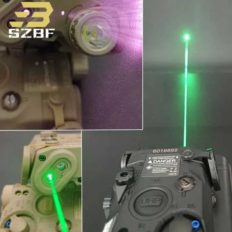 PEQ15 infrared fill light indicator white LED light red/green dual laser version suitable for 20mm rail outdoor tactical equipment hunting aiming CL24