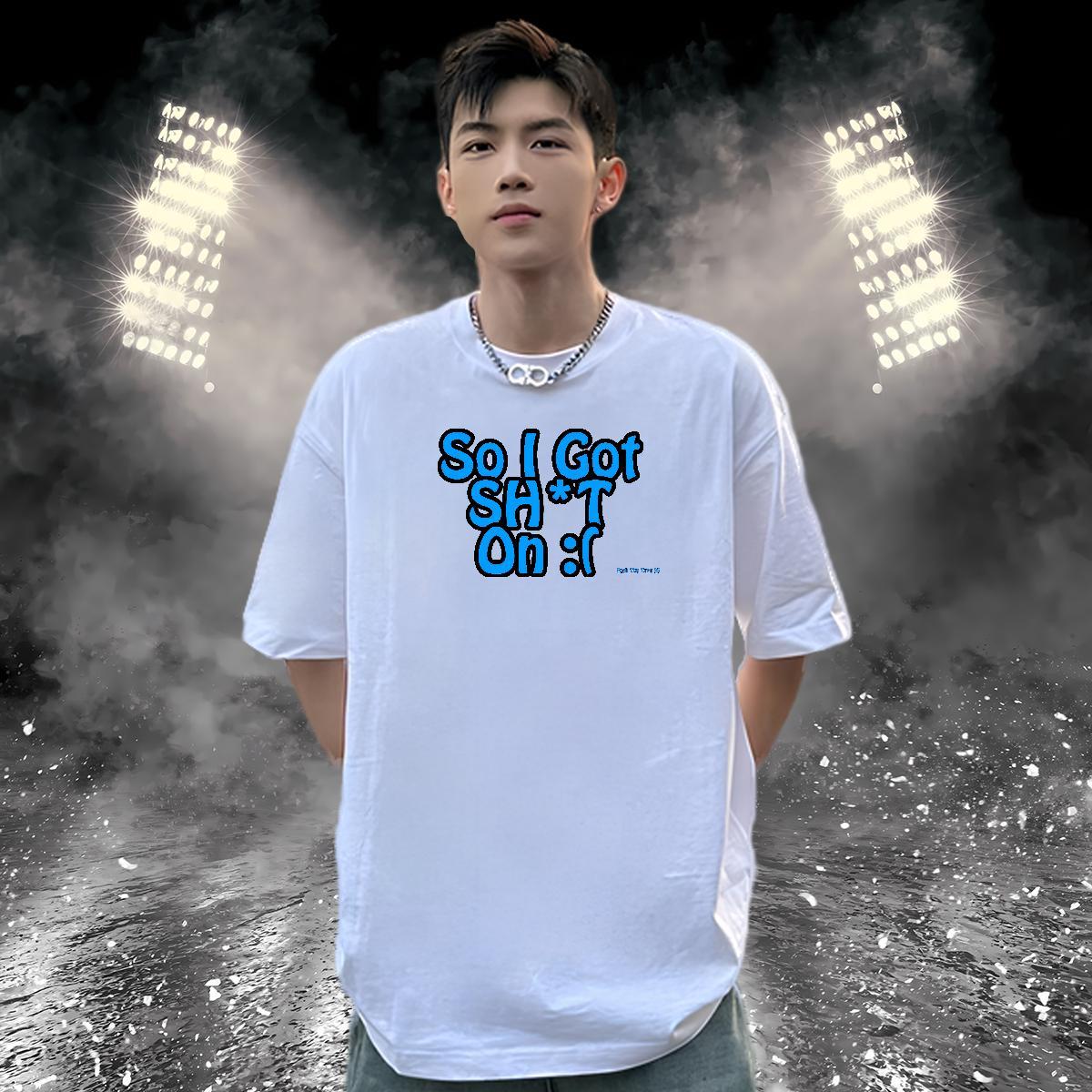 Unisex Mens T Shirts 230g 100% Cotton letter Street Casual Customized Print Short Sleeve O-Neck Men Tops Tees Factory Direct Polos
