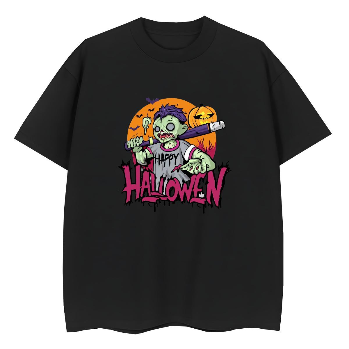 Unisex T-Shirts for Men 230g Cotton skull Casual Beach White Plus Size O Neck Short Sleeves Men Tees Designer Fashion Top Tees
