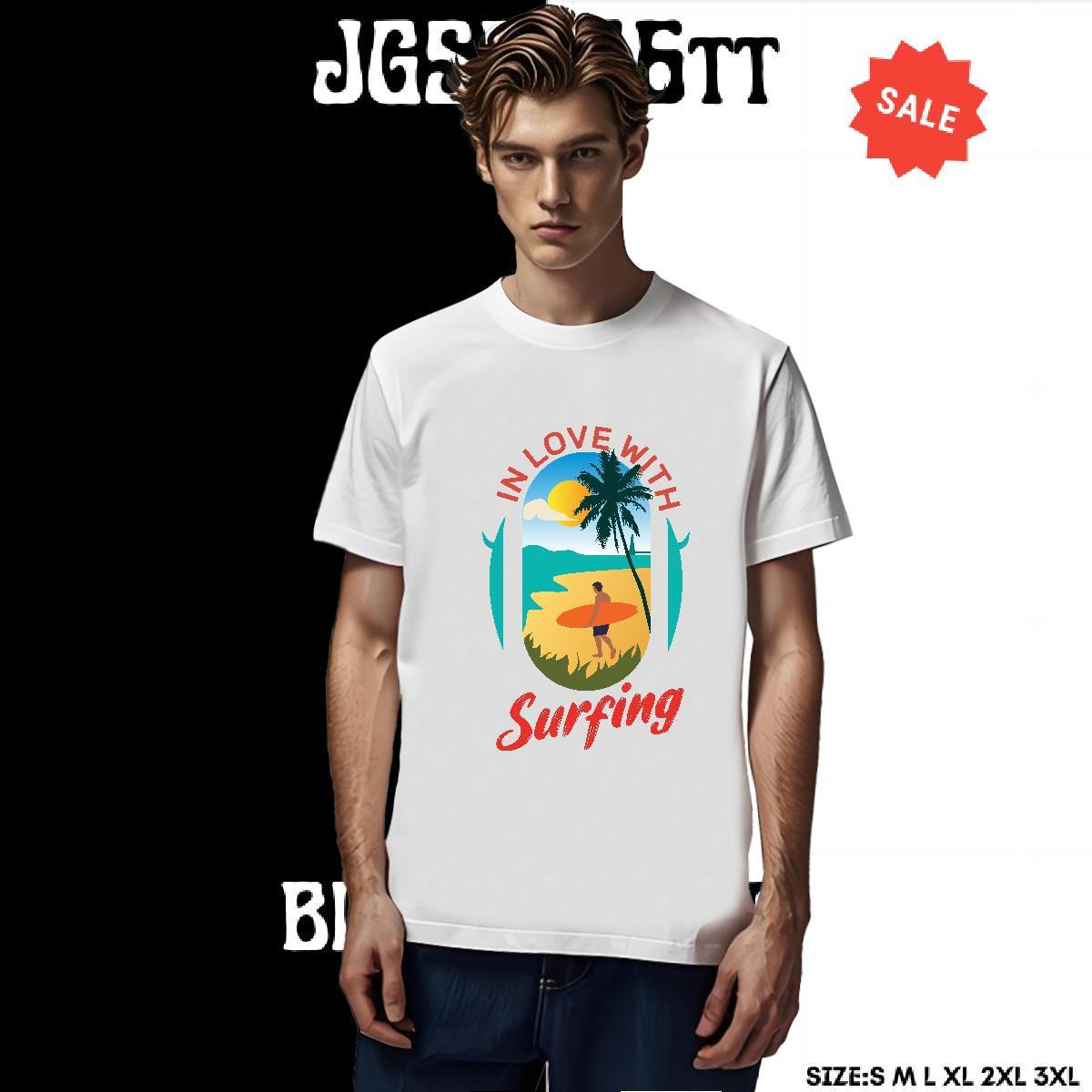 Classic Mens T Shirts 230g Pure Cotton wave Street wear Hip Hop Plus Size Cartoon Breathable Short Sleeve Tshirt for Man Woman 2024 Designer Wear