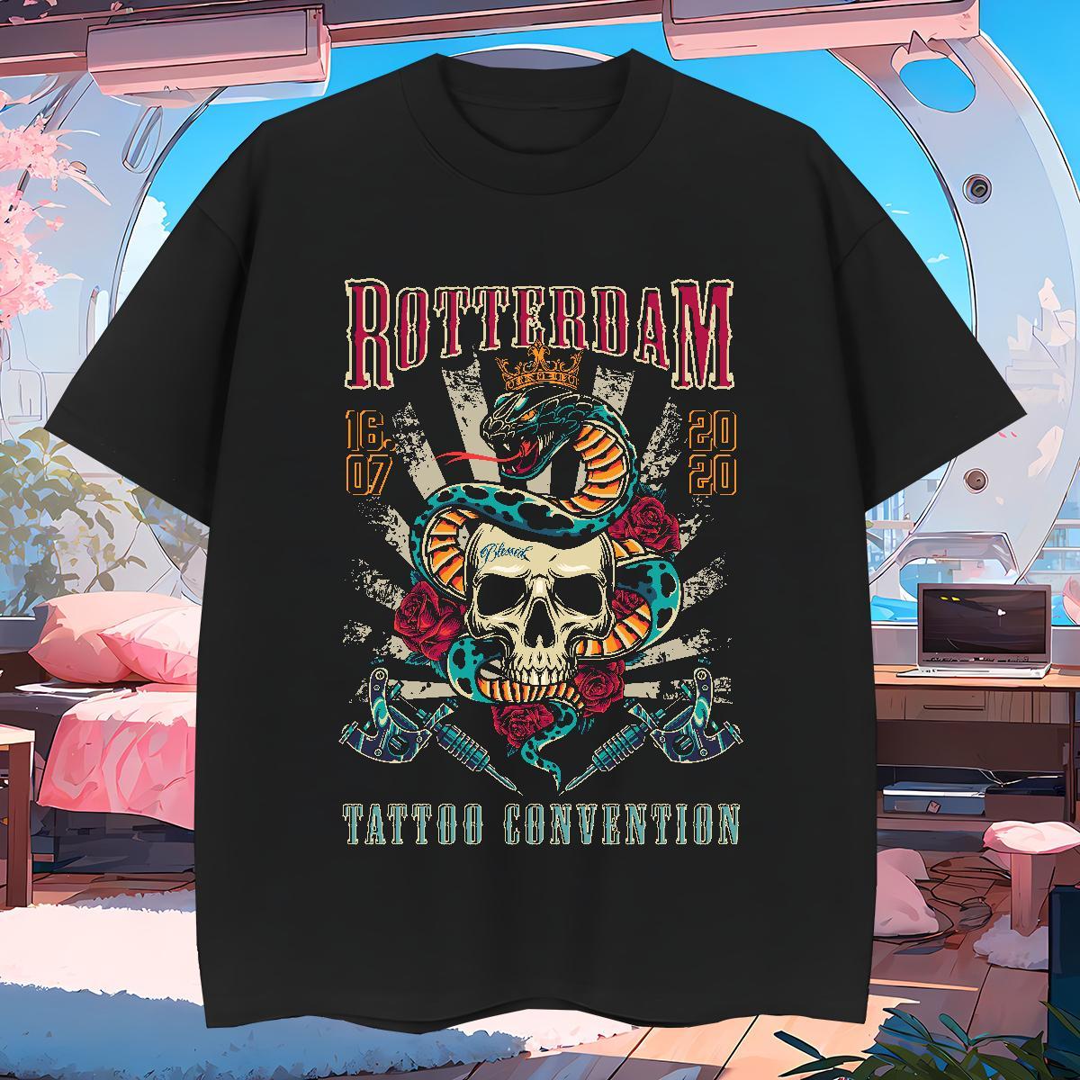 Comfortable T Shirts Men 230g 100% Cotton skull Sports Casual Custom Big Size Pure Cotton Mens Tshirts Factory Direct Top Tees