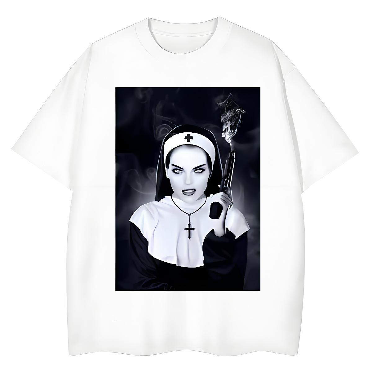 Popular Tshirt for Man Woman 100% Cotton 230g pistol Sport T-Shirts for Women Breathable Custom Printed Tees