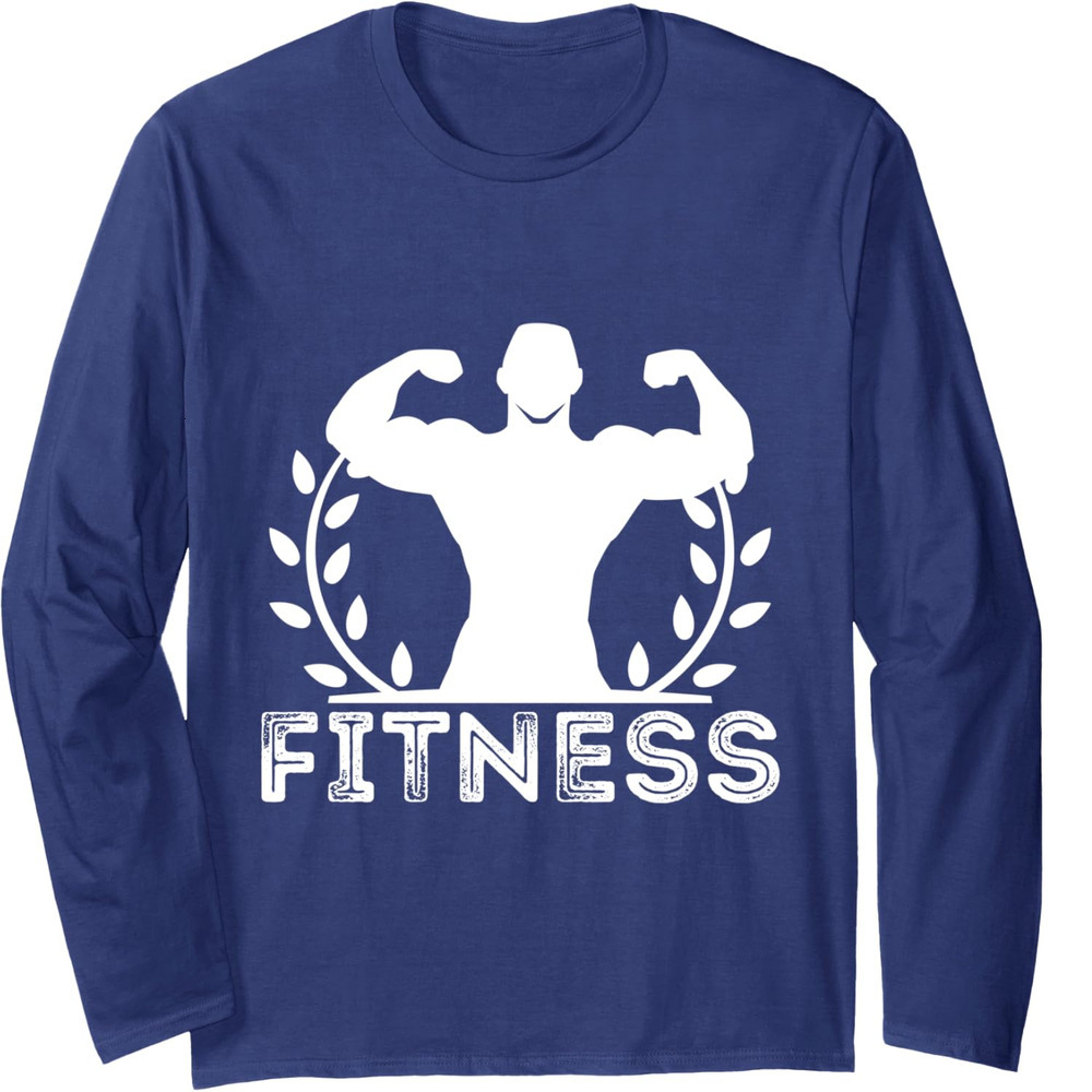 Long Sleeve Shirts for Men sweatshirt Fitness Gift Bodybuilding Body Goals Weightlifting Gym Gift Long SleeveTee Streetwear Casual tops clothes