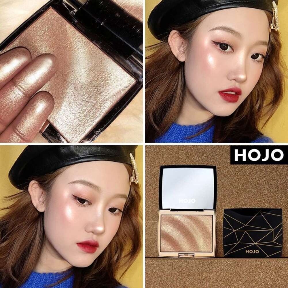 Hojo 3D Diamond Sparkle Face Highlighting Powder and Potato Mash Glow Enhancer