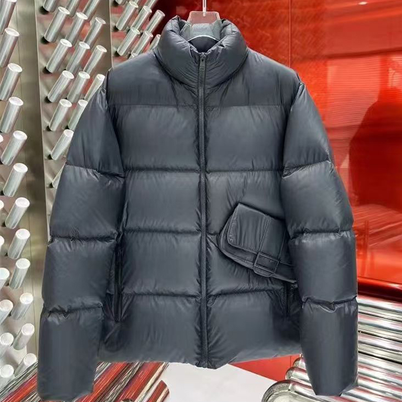 Designer Jacket Mens Winter Down jacket Italian Fashion Coat Standing Collar Goose Down Windbreaker Casual High Street Cotton Clothes