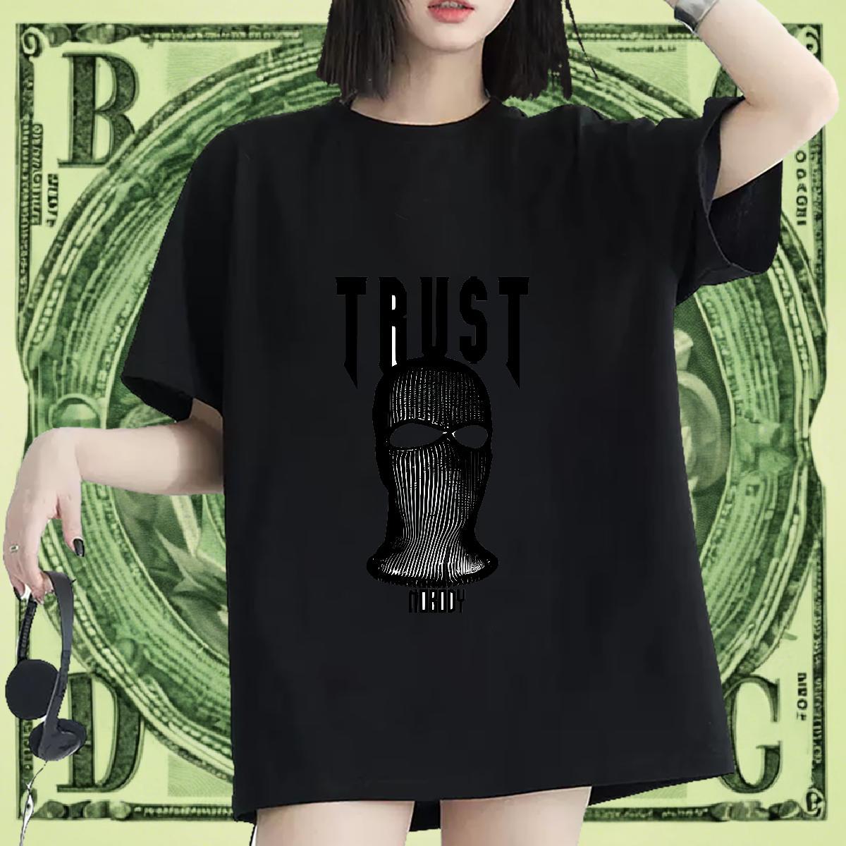 Designer Couples T Shirts 230g Pure Cotton letter High Street Hip Hop T shirt Crew Neck Breathable Oversized Tee Shirt