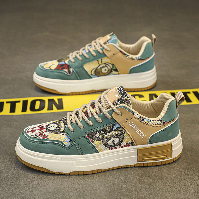 Men Shoes Summer Leather Sneakers For Anime Casual Fashion Skateboard Platform Outdoor Sports Designer Ankle Tennis