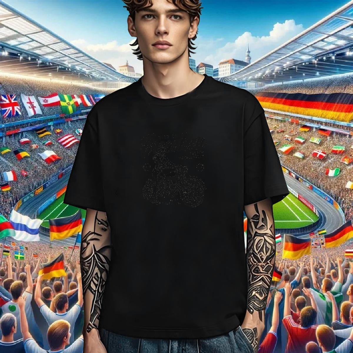 Soft T-Shirts 230g Pure Cotton Motorcycle Hip Hop Plus Size Custom Crew Neck Men Tshirts Wholesale Clothes