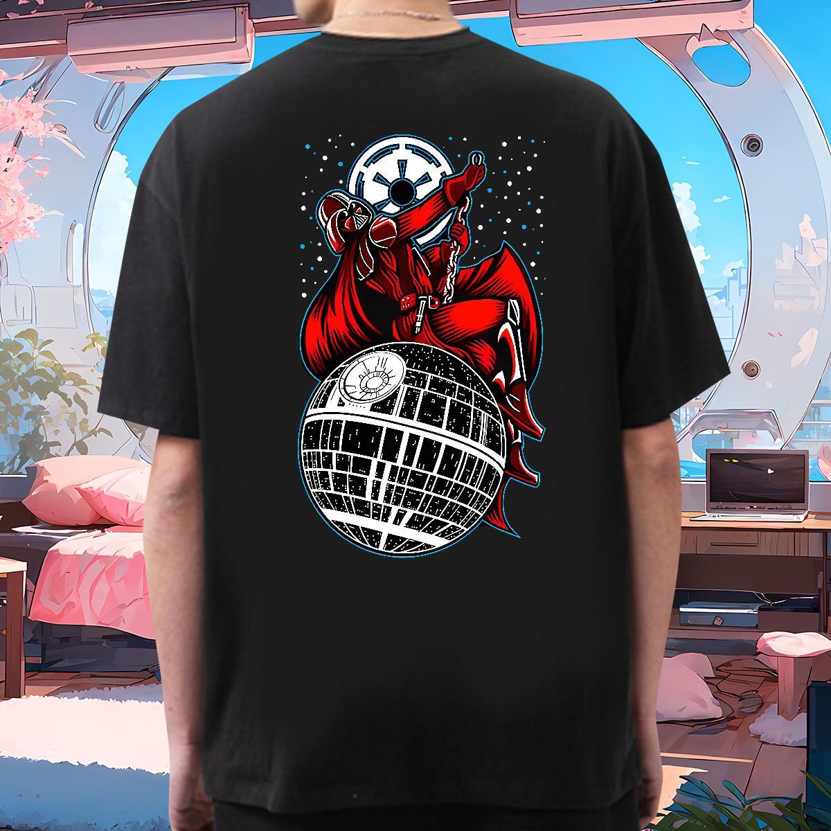Wholesale T Shirts Men 230g Cotton ET Street wear Hip Hop Custom Cartoon Crew Neck Breathable Mens Tshirts Designer Fashion Clothes