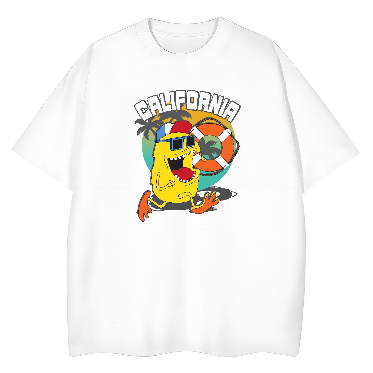 Popular Lady T shirt 230g 100% Cotton Plush Home Outdoor Womens T Shirts Round Neck Short Sleeve Plus Size Custom Tops Tees