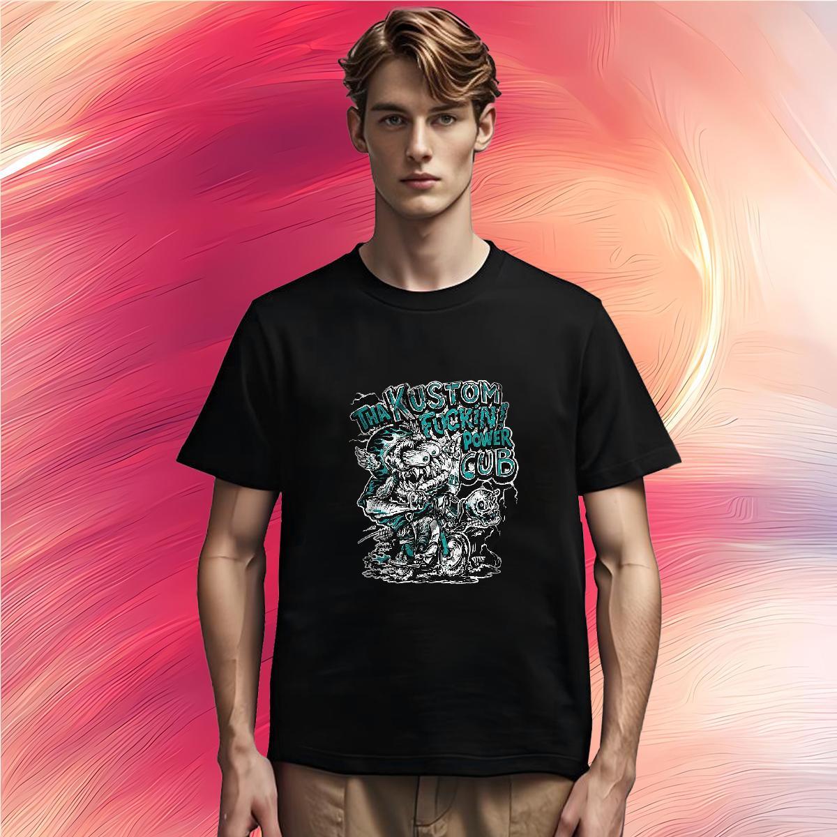 TOP Quality T-Shirts for Men 230g Cotton skull Home Outdoor Oversized Crew Neck Men Tops Tees DIY Customized Top Tees