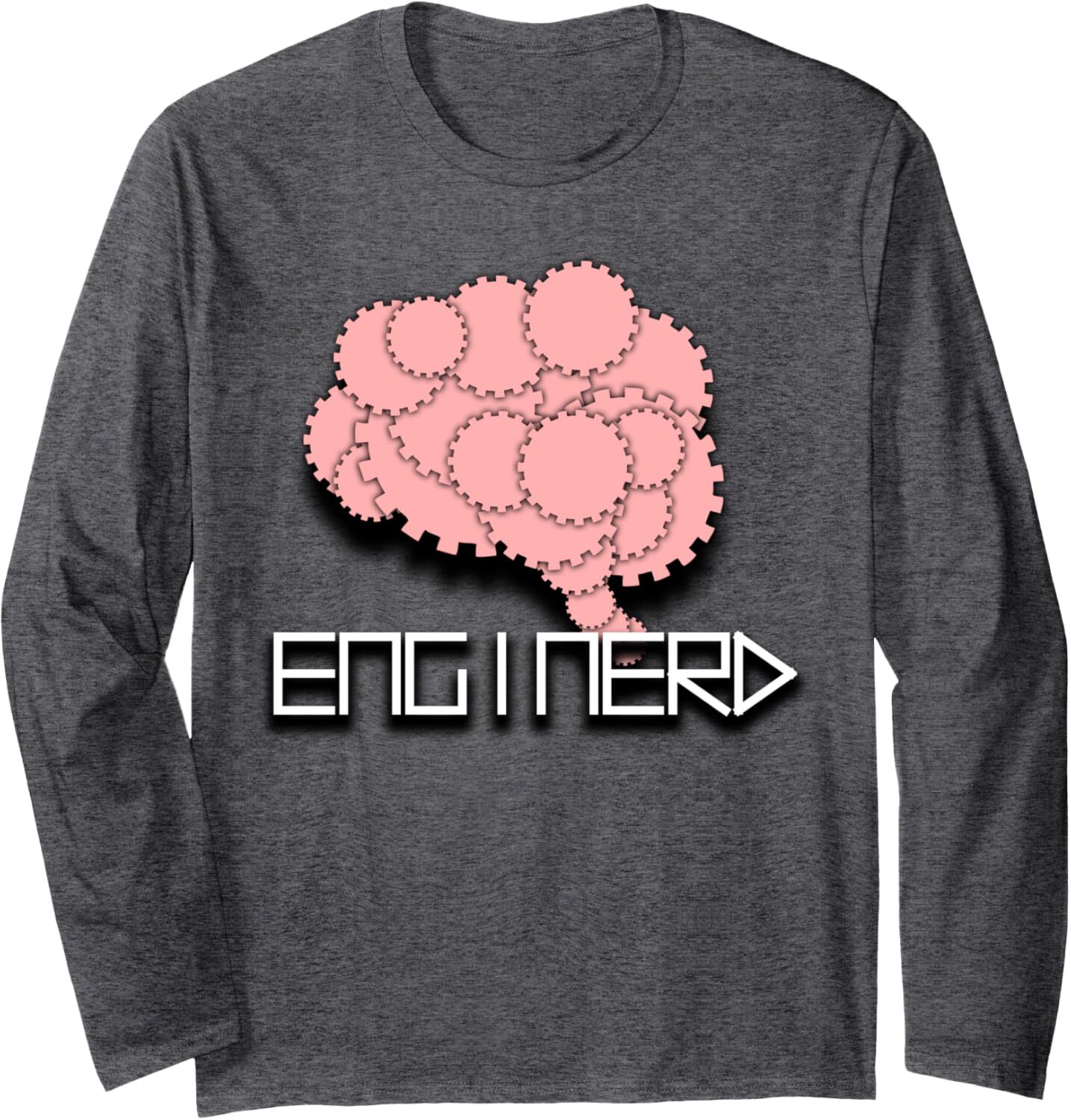 Long Sleeve Shirts for Men sweatshirt Enginerd Funny System Brain Cool Engineer Geek Gift Long Sleeve Tee Streetwear Casual tops clothes