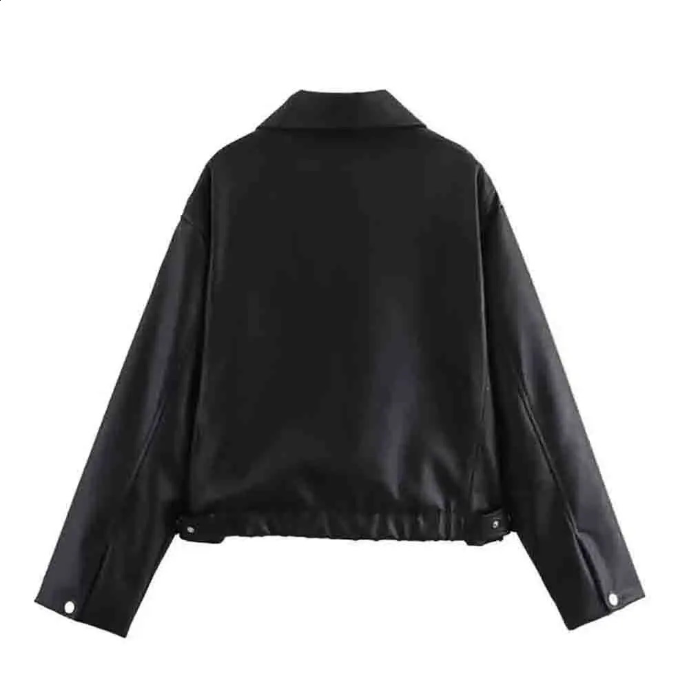 UNIZERA Autumn Product Fashion Casual Womens Wear Simple and Versatile Two Color Long Sleeve Jacket Coat 240824