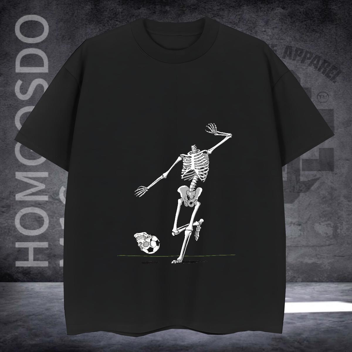 Loose Fit T shirt 100% Cotton 230g skull Street Wear Plus Size Custom Breathable Short Sleeve Men Tees Brand Top Tees
