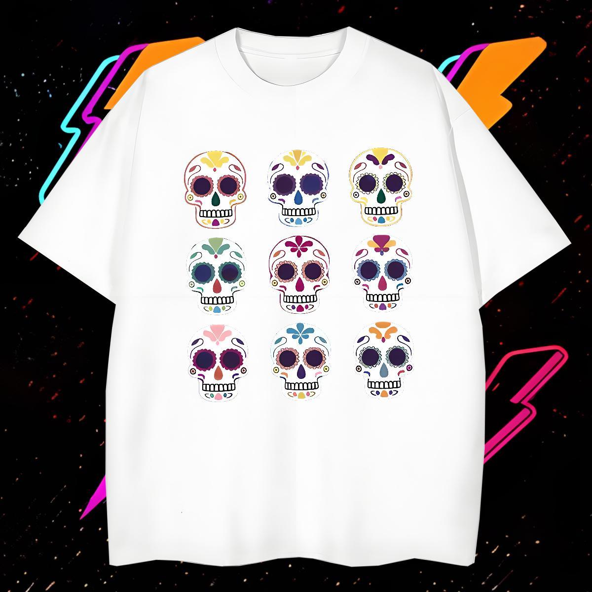 Popular Man T Shirts 230g Pure Cotton colorful Street Black Oversized Breathable Short Sleeve Men Clothes T-Shirt Stylist Tees Shirts