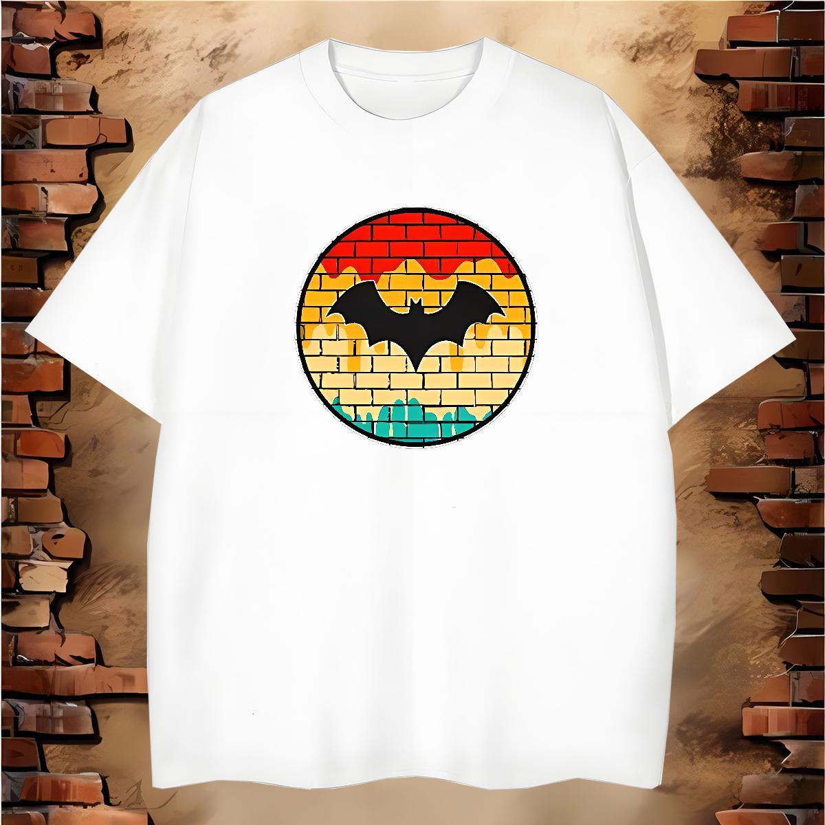 Comfortable T Shirt For Man 230g Cotton halloween Casual Customized Print Breathable Mens Tshirts New Designer Top Tees