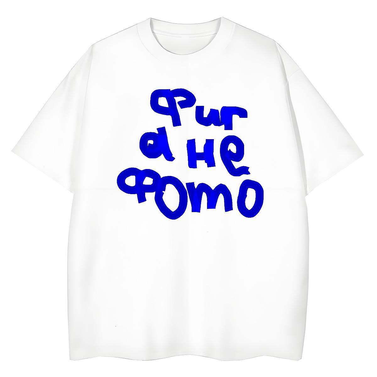 Brand Tshirt for Man Woman 230g 100% Cotton letter Spring Summer Woman T Shirts Breathable Customized Print Top Shirts