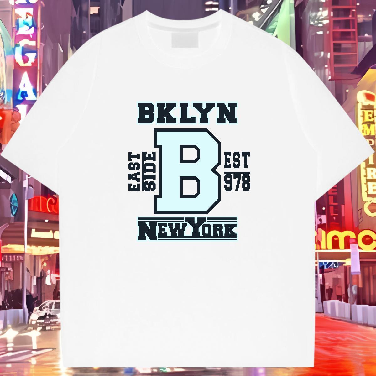 Wholesale Men T Shirts 230g Pure Cotton letter Daily Outfit Custom Big Size Crew Neck Breathable Men Tees DIY Customized Tops