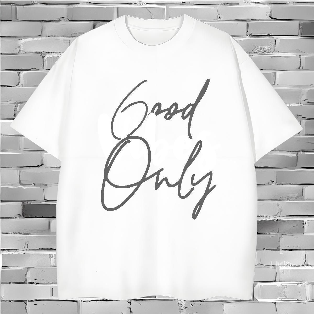 Cool Design Man T Shirts 230g Pure Cotton letter Summer Casual Anime Print Short Sleeve Soft Tshirts Fashion Design Tops