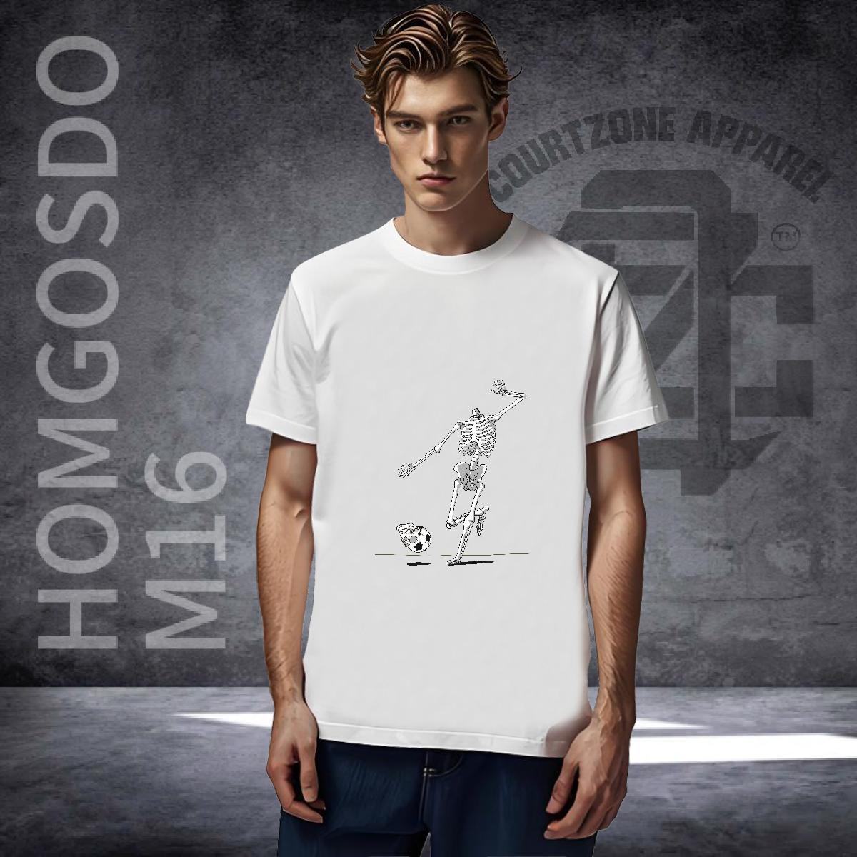 Loose Fit T shirt 100% Cotton 230g skull Street Wear Plus Size Custom Breathable Short Sleeve Men Tees Brand Top Tees