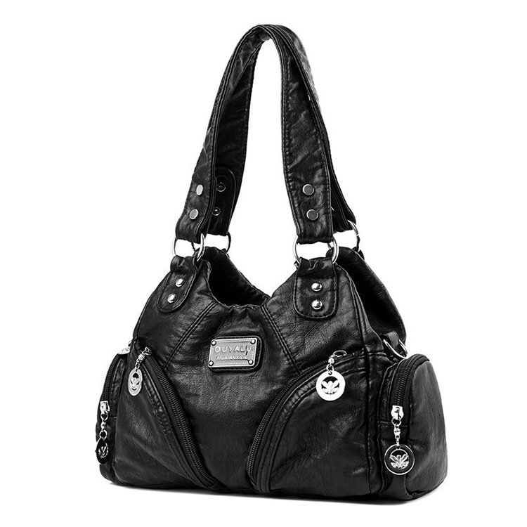 Women Bag Soft Leather Bag New European American Style Crossbody Bag Shoulder Bag Free shipping