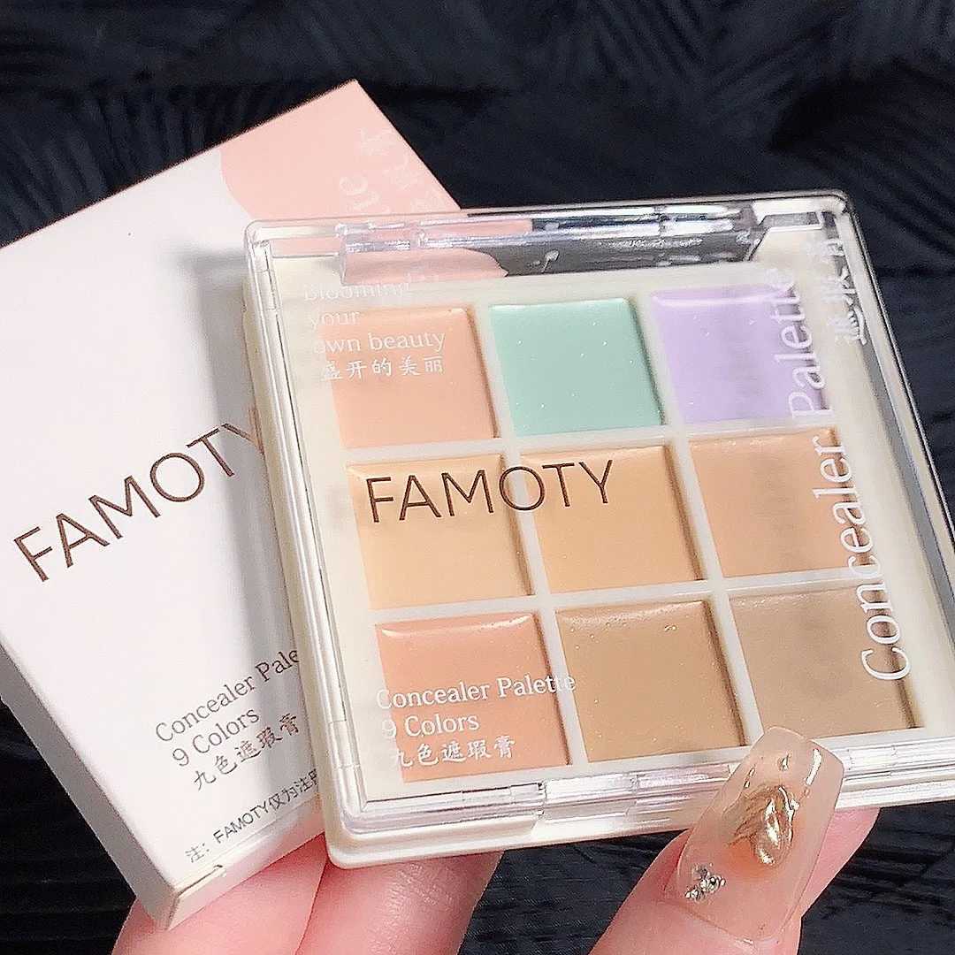 Waterproof Concealer Palette Lasting Concealer Cream Bronzer Contouring Brightening Highlighter Face Color Corrector Cosmetics XJ250618