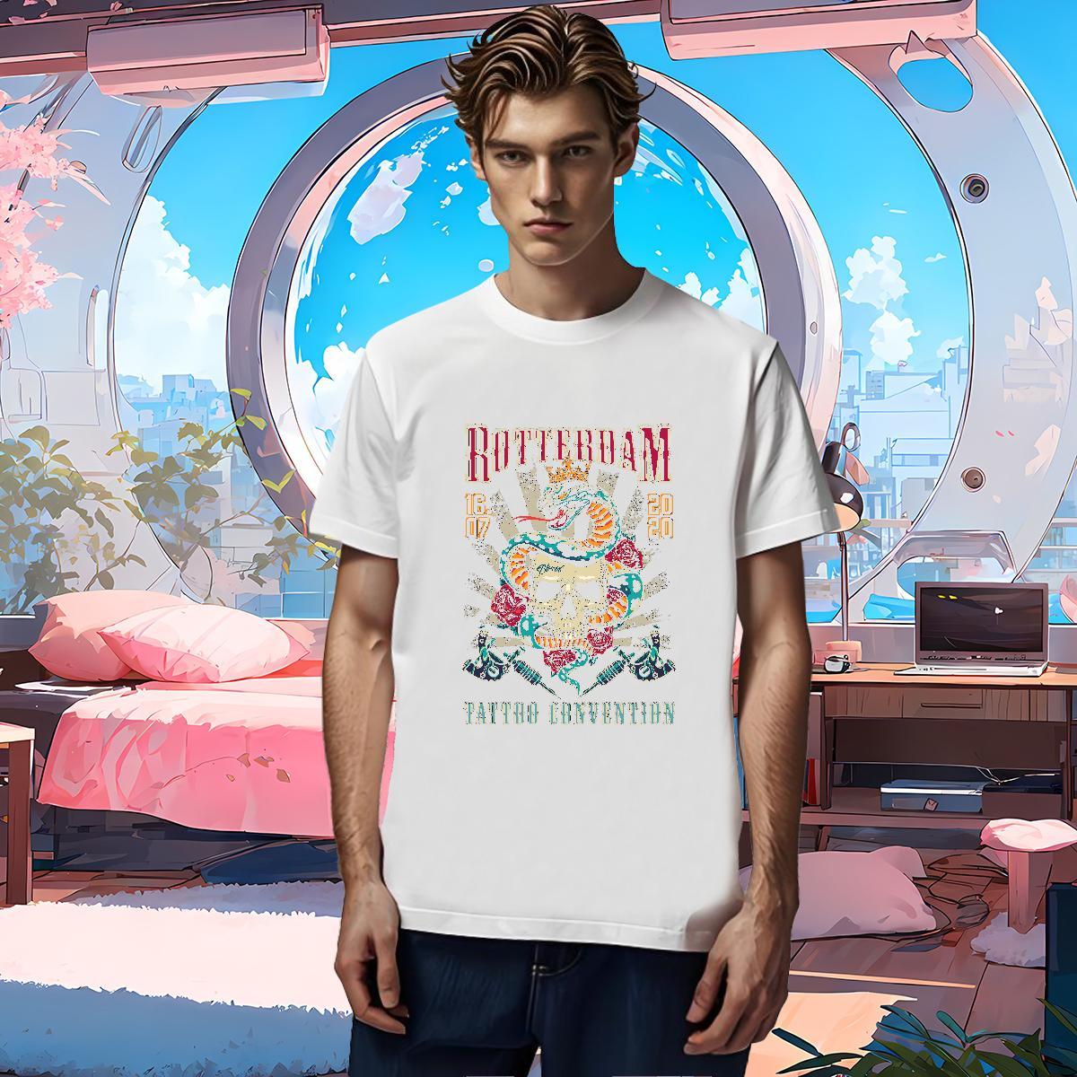 Comfortable T Shirts Men 230g 100% Cotton skull Sports Casual Custom Big Size Pure Cotton Mens Tshirts Factory Direct Top Tees
