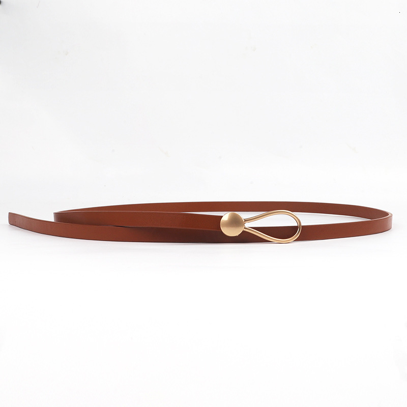 New Slim Waistband For Women Exquisite Versatile Knotted Decorated Fashionable Black Belt Paired With Dresses Sweaters And Waist Cinching 7f1c8