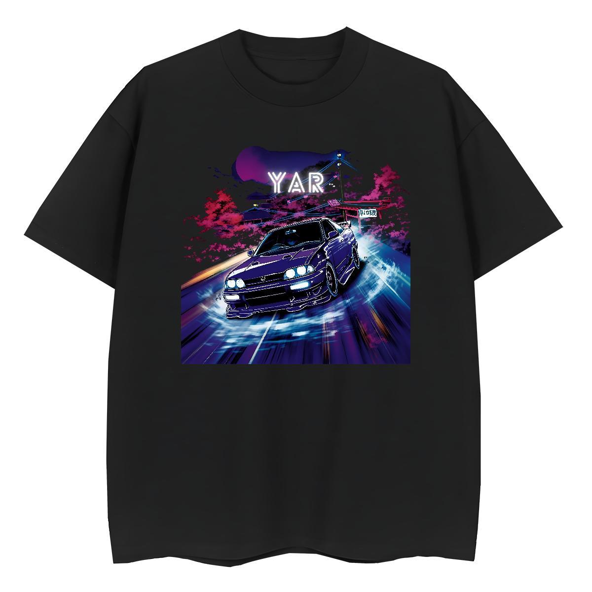 Cool Mens T Shirts 100% Cotton 230g car Street Oversized 3XL 4XL Breathable Crew Neck Men Tshirts Fashion Designer Polos