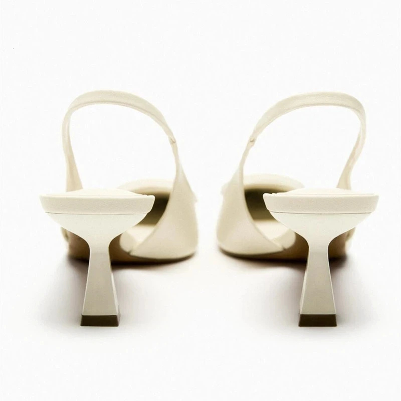 White Patent Leather Ankle Strap Sandals Square Toe Heels for Women 2024 4