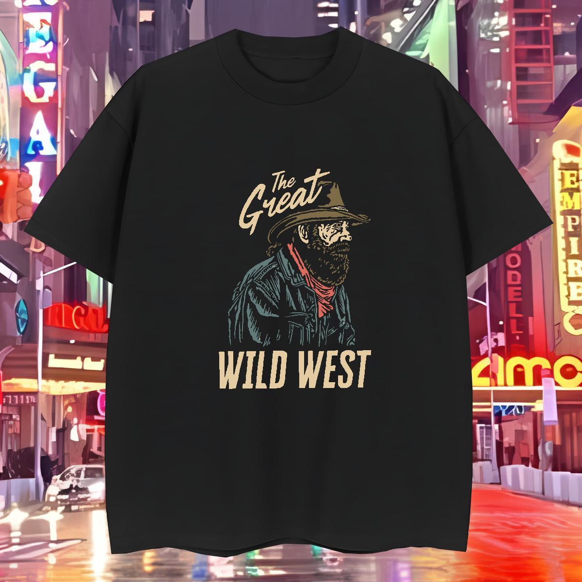 Loose Fit T-Shirts 230g Pure Cotton portrait Casual Daily Wear Plus Size Cartoon Crew Neck Breathable Couples T Shirts Fashion Designer Tee Shirt