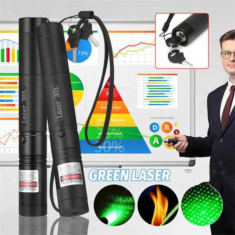 Wireless presenter green laser pen PPT presentation USB PowerPoint for Office Administrative Financial Equipment CL240827