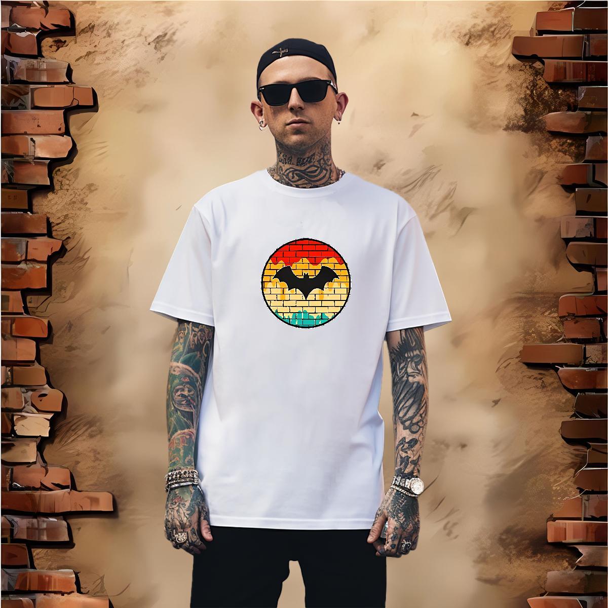 Comfortable T Shirt For Man 230g Cotton halloween Casual Customized Print Breathable Mens Tshirts New Designer Top Tees