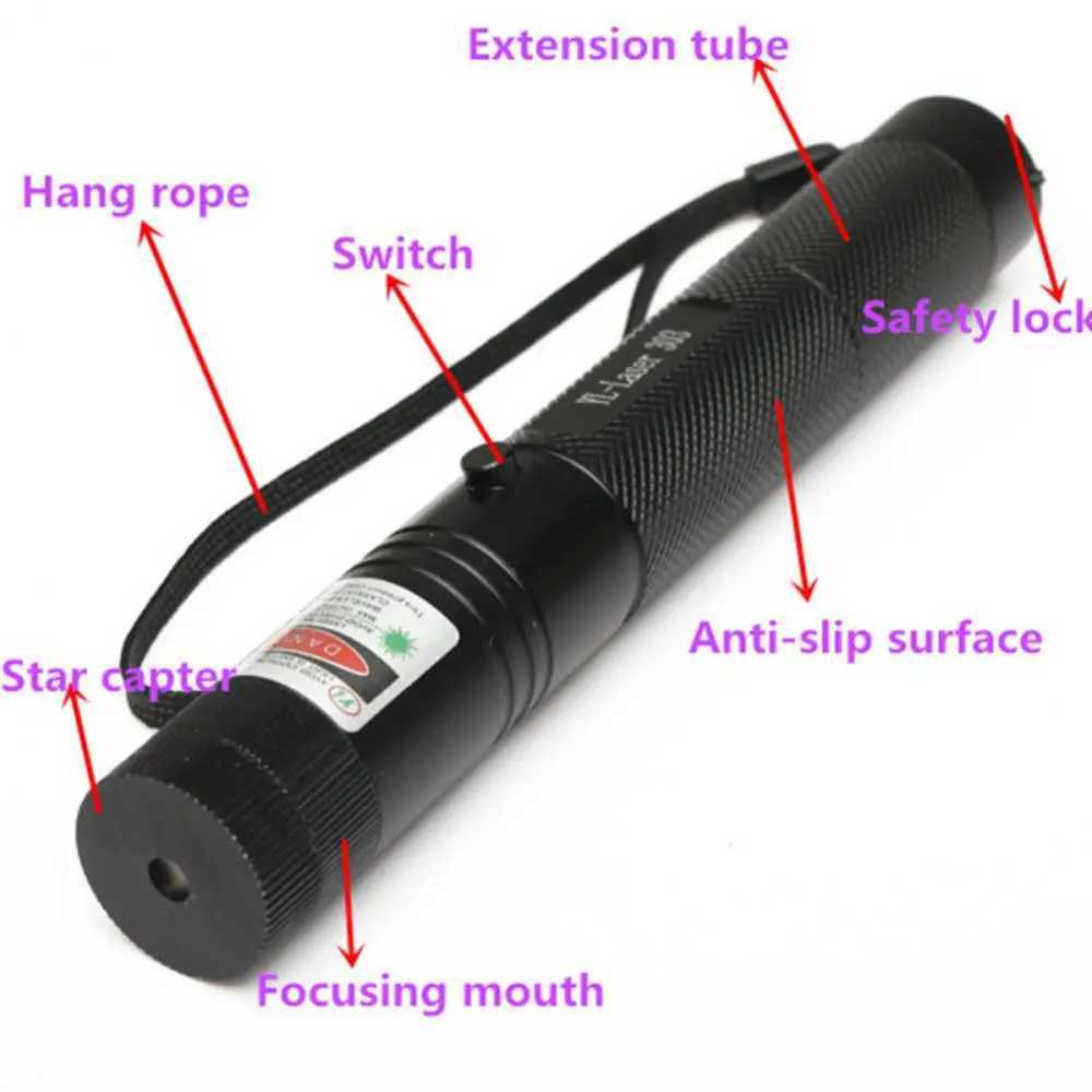 Wireless presenter green laser pen PPT presentation USB PowerPoint for Office Administrative Financial Equipment CL240827