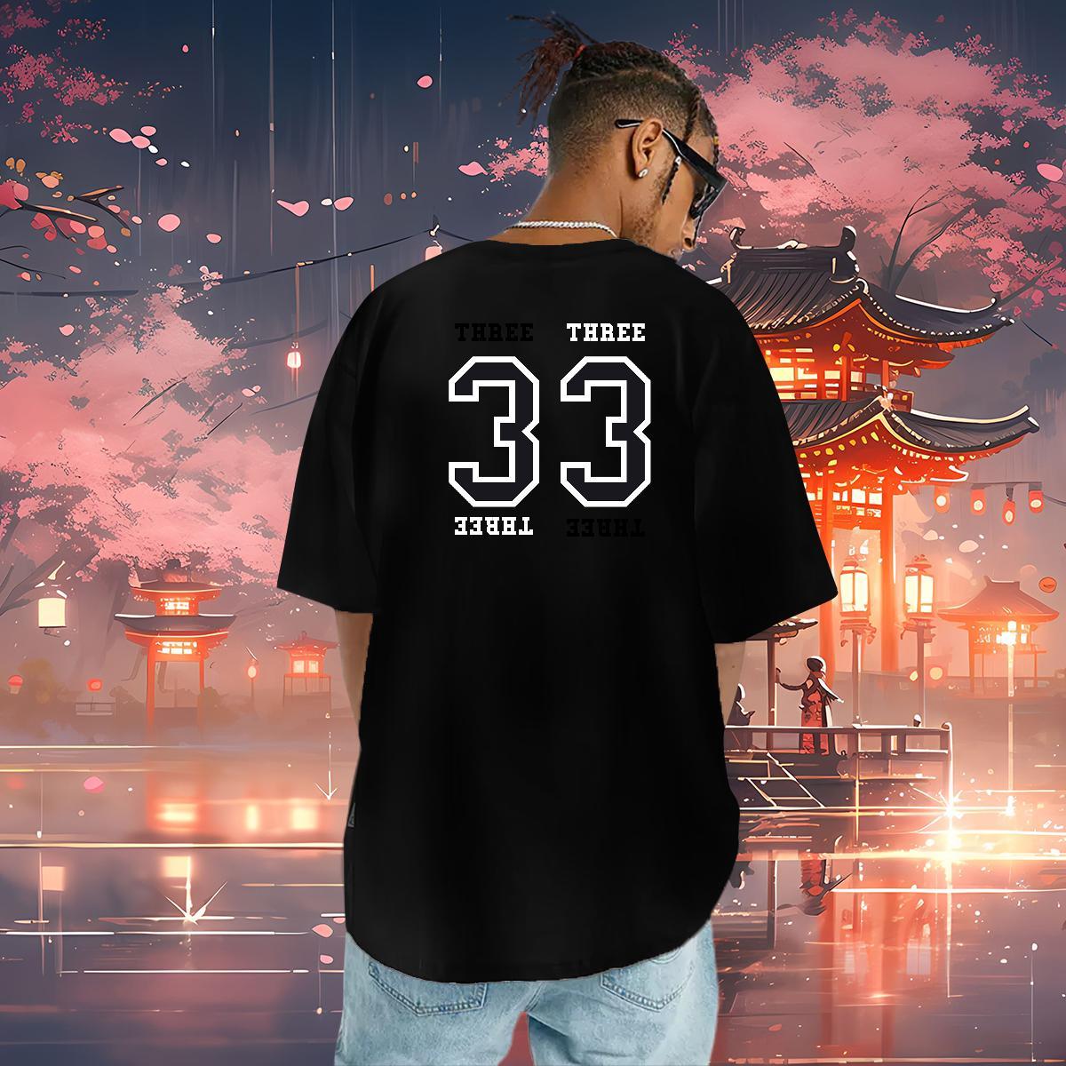 High Quality T shirt 230g Cotton letter Street wear Hip Hop Cartoon Printing L-4XL O Neck Short Sleeves Men Tshirts New Arrival Top Tees