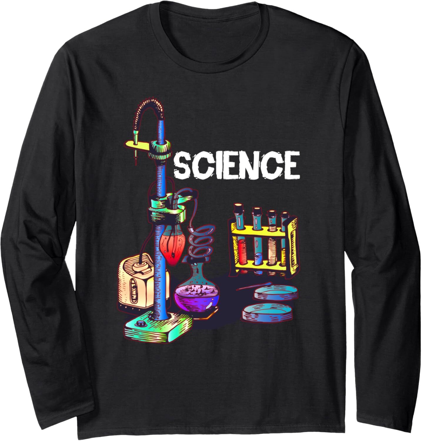 Long Sleeve Shirts for Men sweatshirt Medical Scientist Laboratory Science Lover Lab Geek Gift Long Sleeve T-Shirt T shirt Tee Streetwear Casual tops