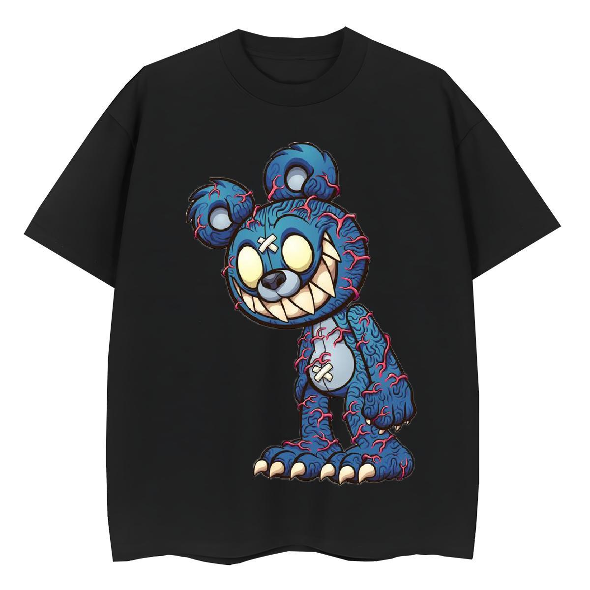 Free Shipping Woman Tshirt 230g Pure Cotton painting Sports Street Wear T-Shirts for Women Crew Neck Breathable Anime Tops Shirt