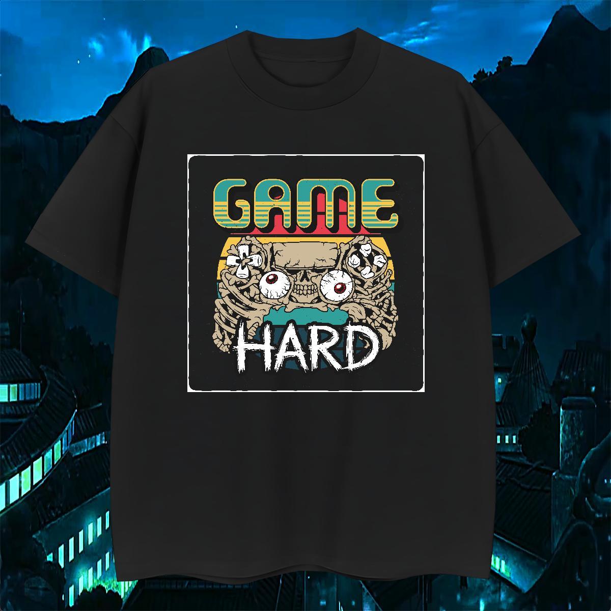 Cool Design Man T Shirts 230g Cotton skull Street wear Hip Hop Oversized 4XL Breathable Crew Neck Tshirt for Man Woman Customized Tees