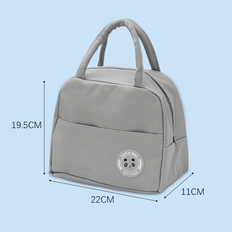 New Insulated Bag Thickened Bag Student Hand-held Waterproof Lunch Insulated Bag Free shipping