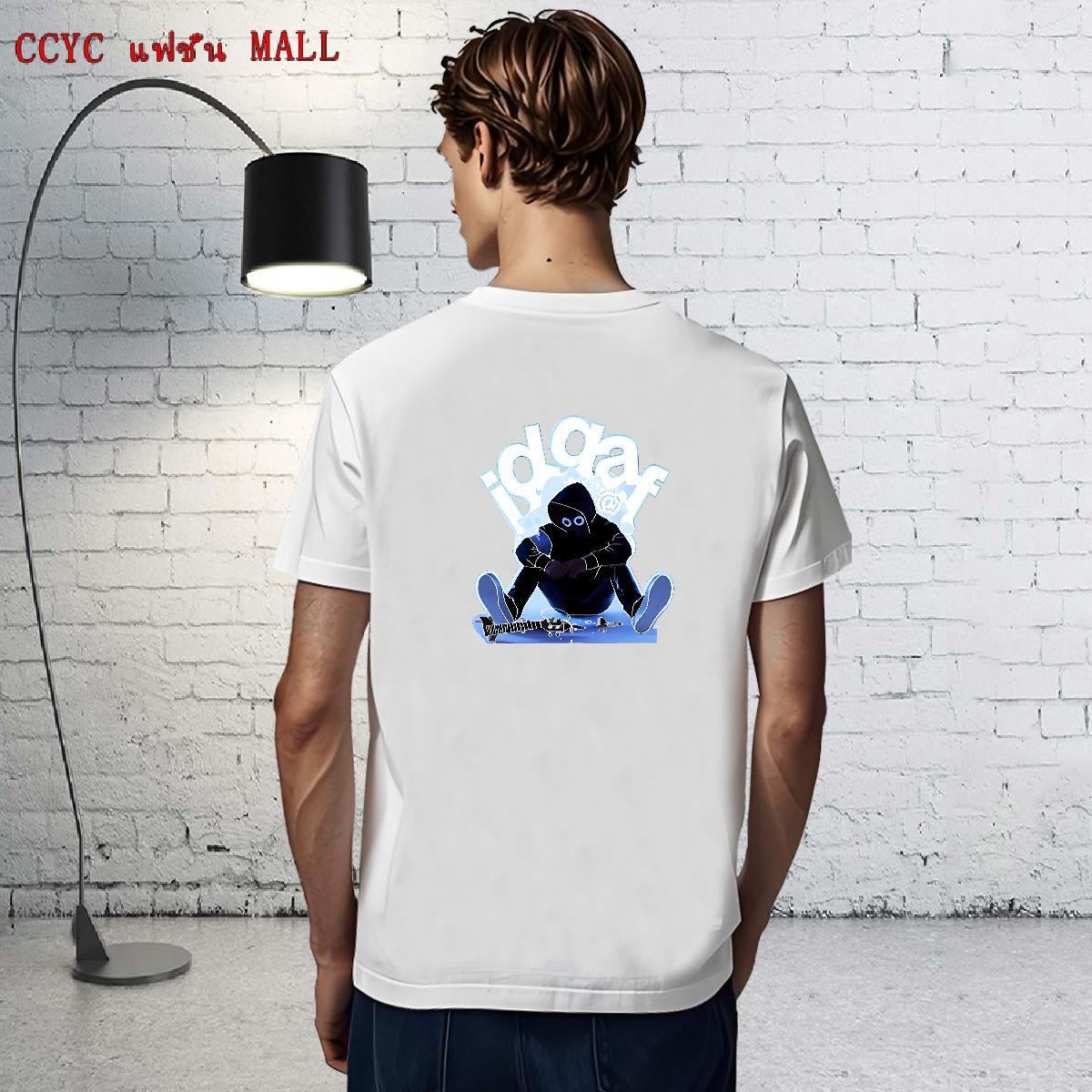 Cool Design Mens T Shirts 230g Cotton skull Street Custom Print Oversized Short Sleeve O-Neck Men Tees 2024 DIY Clothes