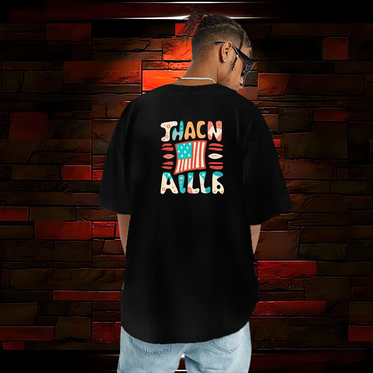 Free Shipping Mens T Shirts 230g Cotton letter Street wear Hip Hop Cartoon Print Pure Cotton Mens Tshirts Designer Top Tees