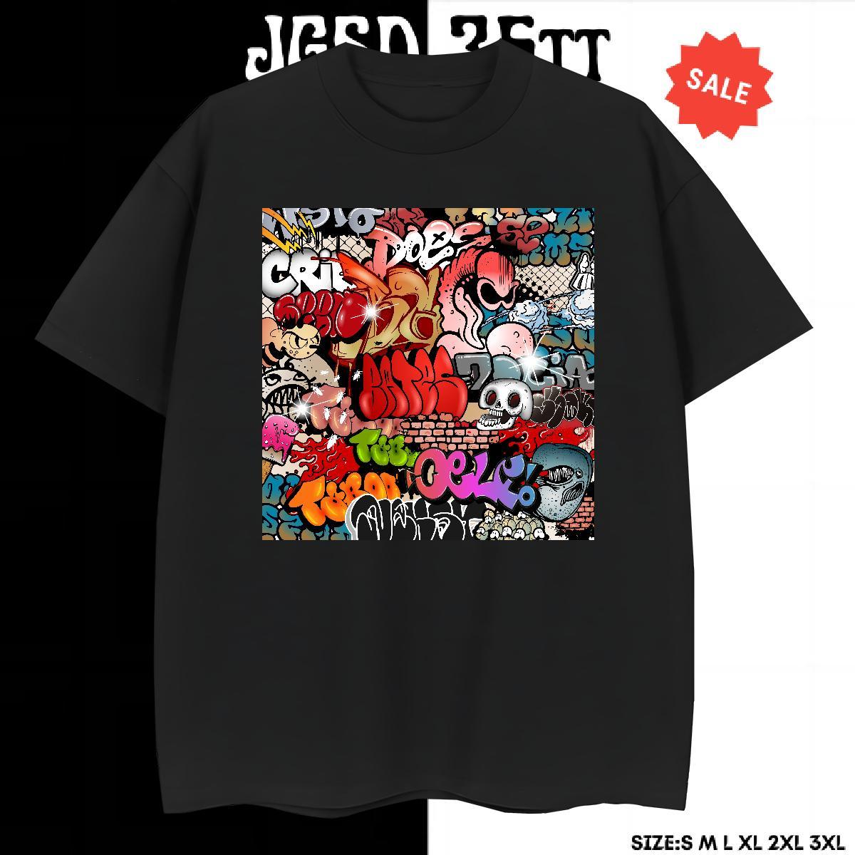 Loose Fit T shirt 230g Pure Cotton skull Home Outdoor Black Oversized Short Sleeve Soft Mens Tshirts 2024 DIY Clothings