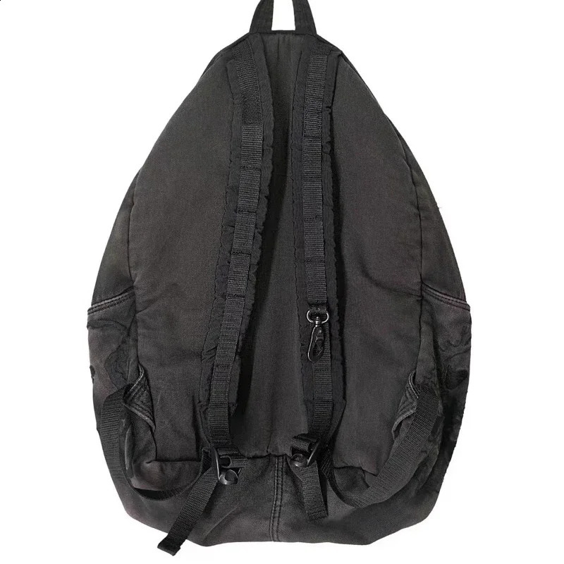 Y2k Aesthetic All Match Letter Embroidery Backpack Patchwork Vintage Gothic Schoolbags Casual Students Backpacks 241120