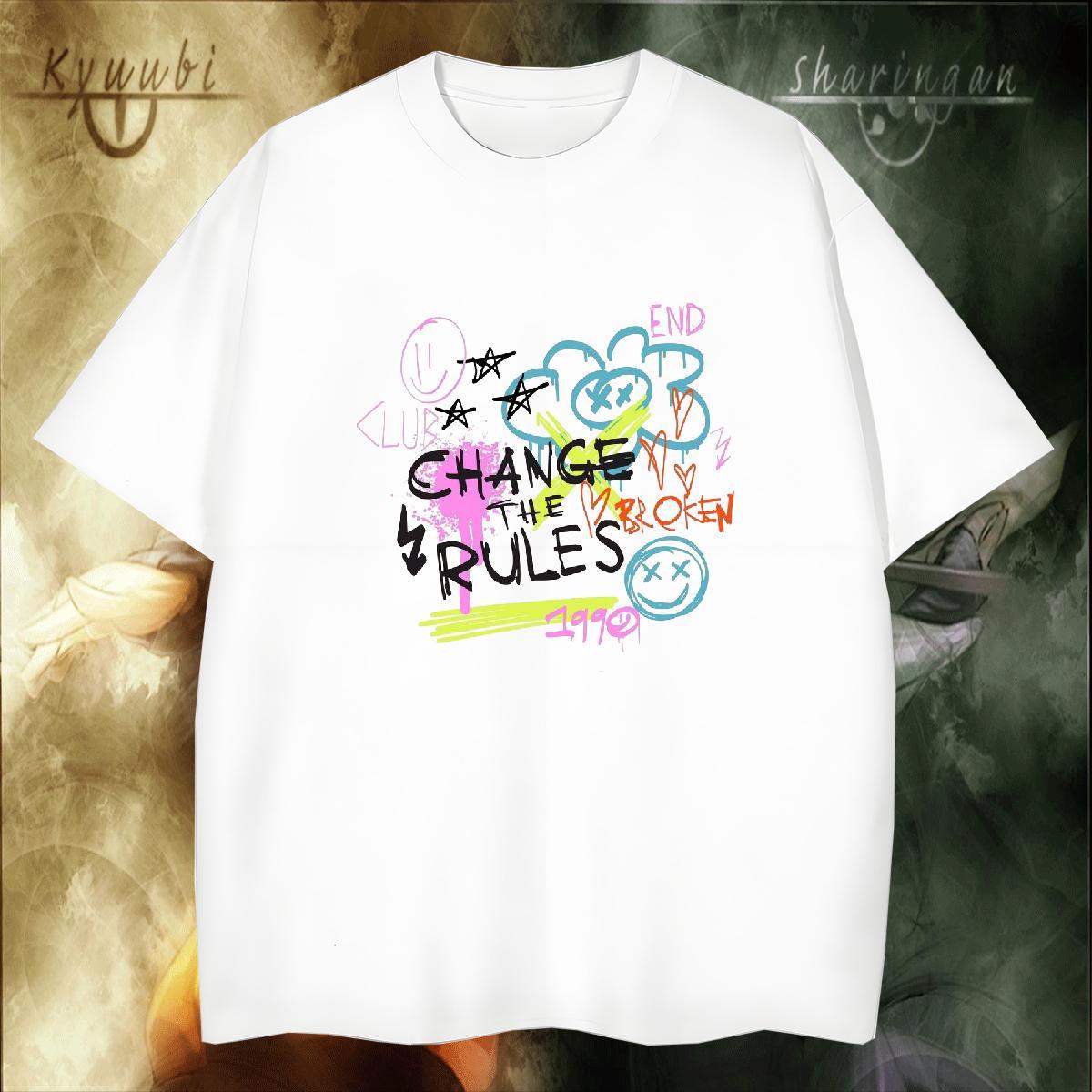 High Quality Man T Shirts 230g Cotton letter Daily Wear Custom Big Size Short Sleeve Soft Tshirts Designer Fashion Tops Shirt
