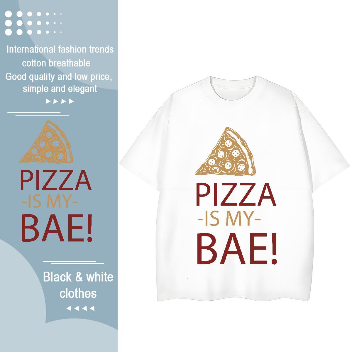 Loose fit Women Tshirts 230g Cotton monogram High Street Hip Hop T-Shirts Short Sleeve O-Neck Plus Size Custom Wear