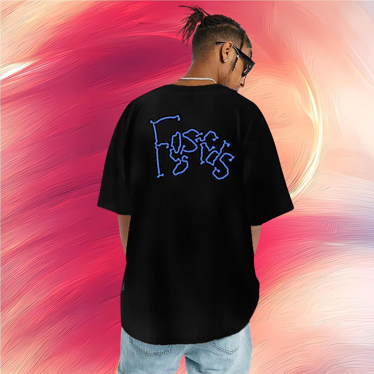 Wholesale T-Shirts for Men 230g Pure Cotton letter Casual Daily Wear DIY Logo Oversized Crew Neck Breathable Couples T Shirts Custom Top Tees