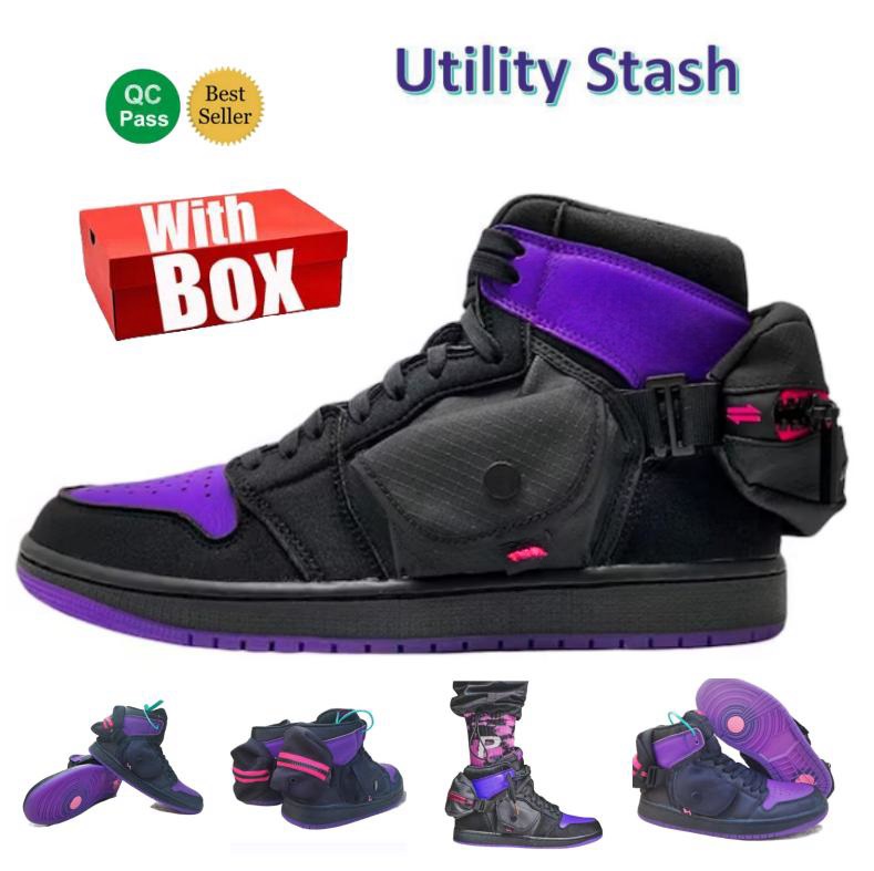 New Stash Across the Spider Verse Prowler designer shoes Mens Basketball Shoes Friends and Family Utility Purple Trainers Sports Outdoor Women Sneakers With box